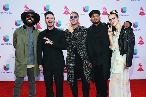 major lazer, diplo y m� en grammy latinos 2015